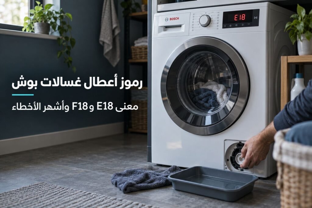 حل مشكلة رمز OE في غسالة LG