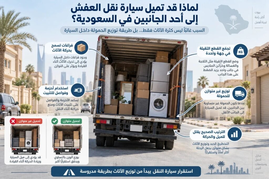 اسباب ميل السيارة