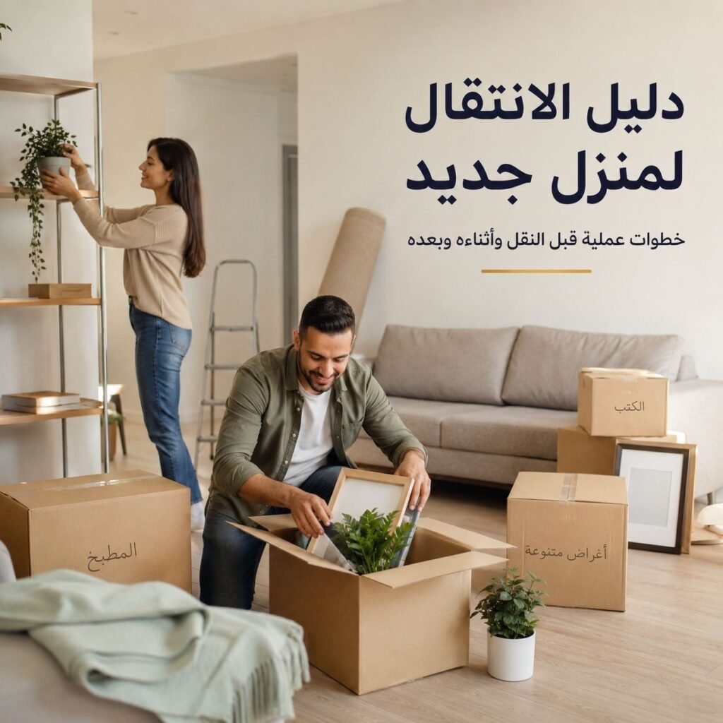 دليل الانتقال لمنزل جديد