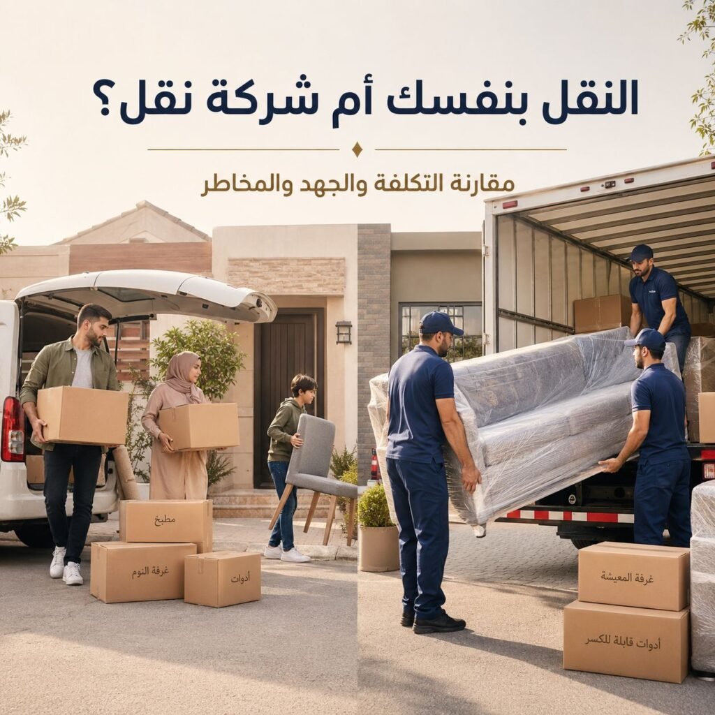 النقل بنفسك أم شركة