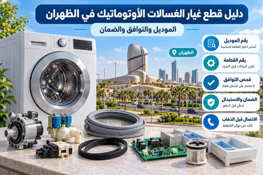 اماكن بيع قطع الغسالات الاتوتوماتيك الظهران