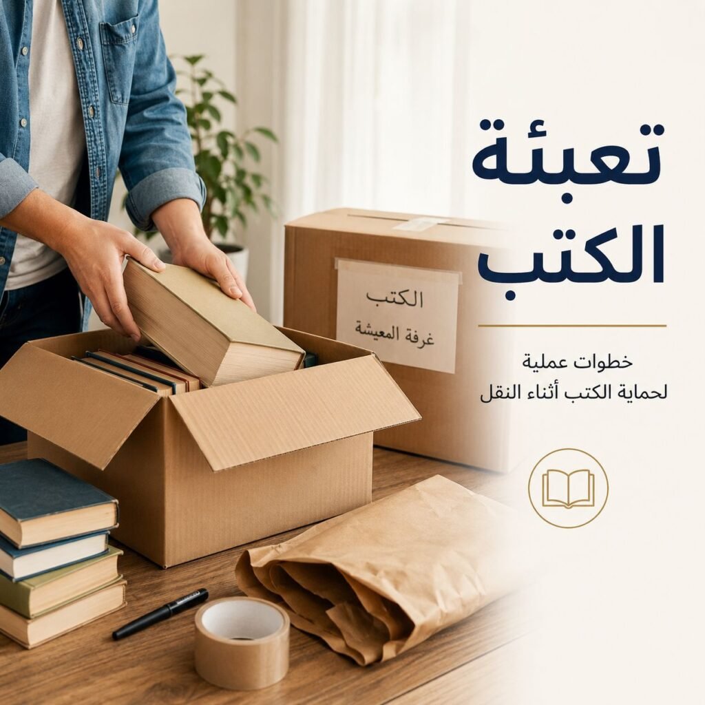 تعبئة الكتب