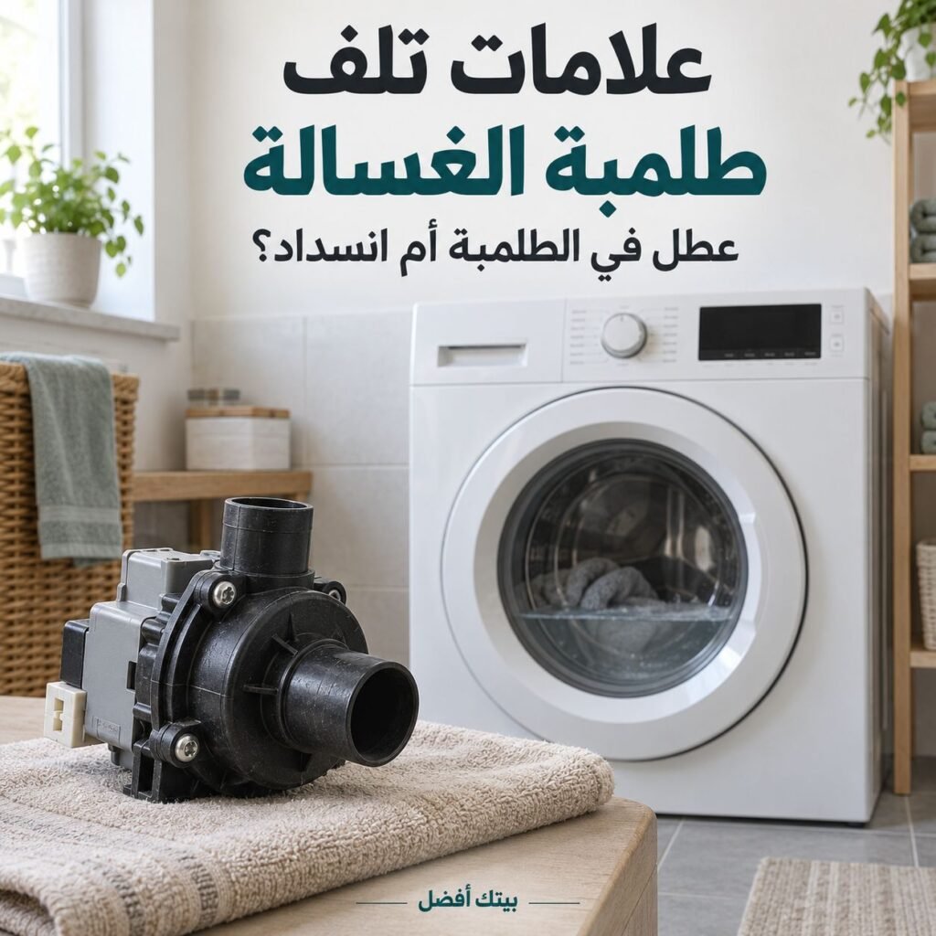 علامات تلف طلمبة الغسالة