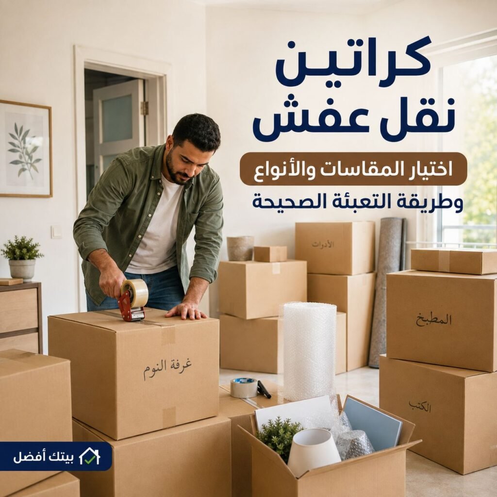 كراتين نقل عفش
