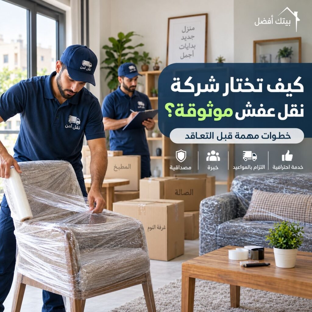 كيف تختار شركة نقل