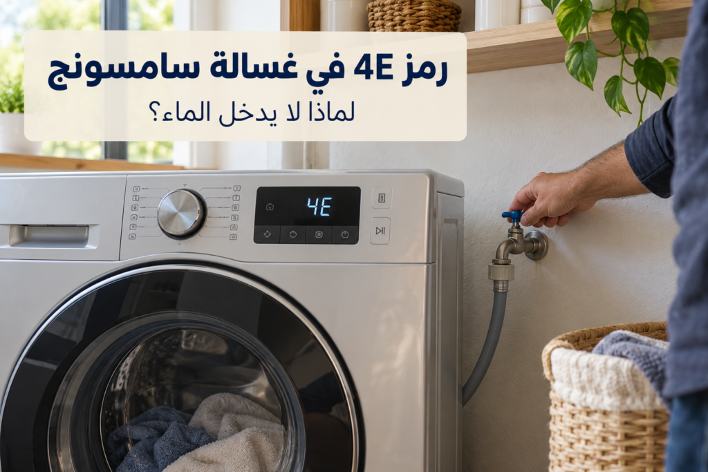 معنى رمز 4e في غسالة سامسونج